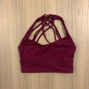 Lululemon Free to Be Wild Long Line Sports Bra